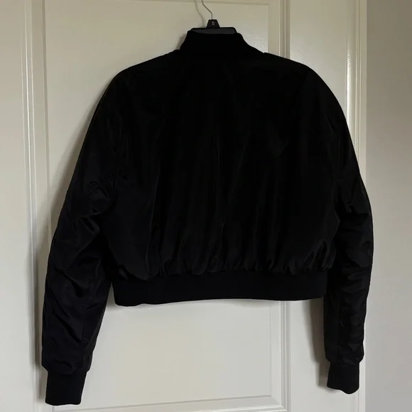 Adanola Crop Bomber Jacket - Picture 5 of 5